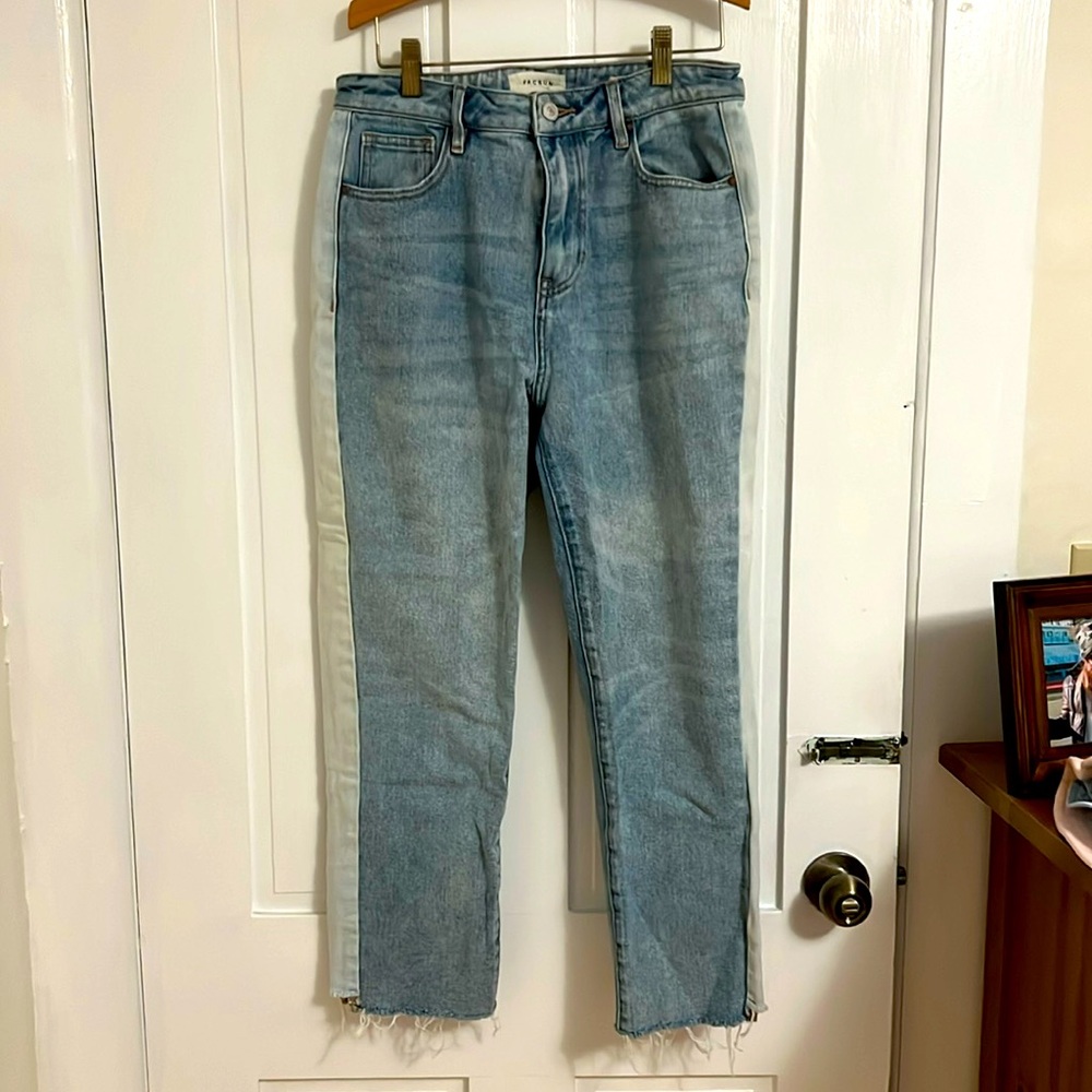 Pacsun Stripe Mom Jean